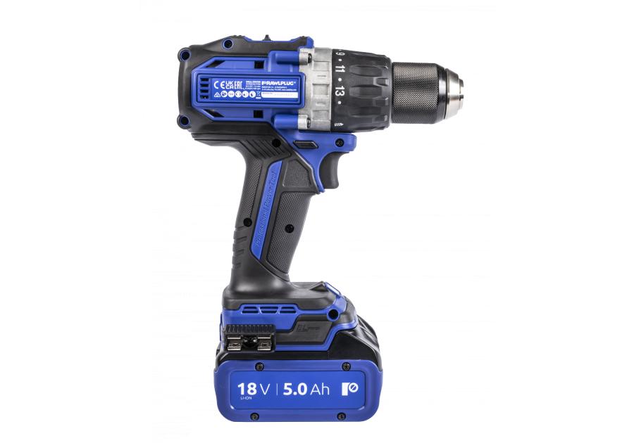 Zdjęcie: Wiertarko-wkrętarka z udarem 100 Nm 18 V RawlDRIVER RAWLPLUG