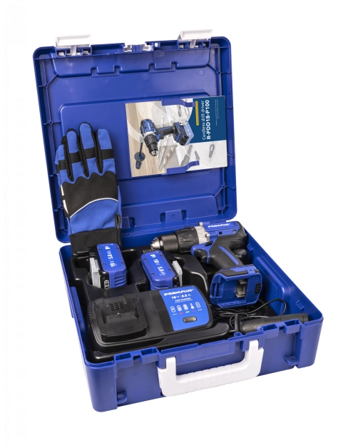 Zdjęcie: Wiertarko-wkrętarka z udarem 100 Nm 18 V RawlDRIVER RAWLPLUG