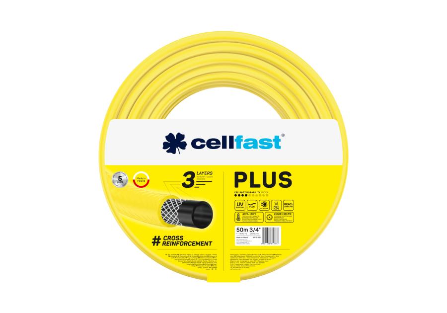 Zdjęcie: Wąż ogrodowy Plus 3/4" 50 m CELLFAST