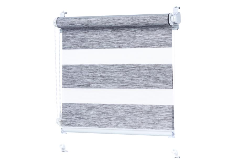 Zdjęcie: Roleta 38x140 cm Zebra III szary DECODESIGN