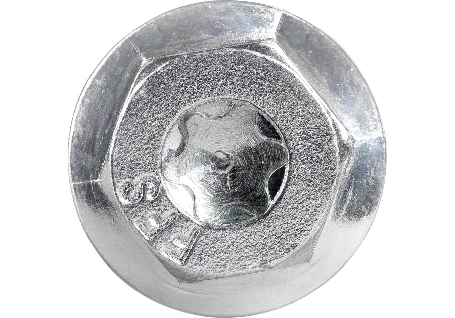 Zdjęcie: Kołek ramowy poliamidowy z krótką strefą rozporu kołnierzem 10x120 mm, 25 sztuk RAWLPLUG