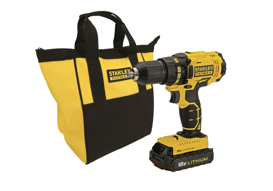 Zdjęcie: Wiertarko-wkrętarka Li-ion 18 V STANLEY FATMAX