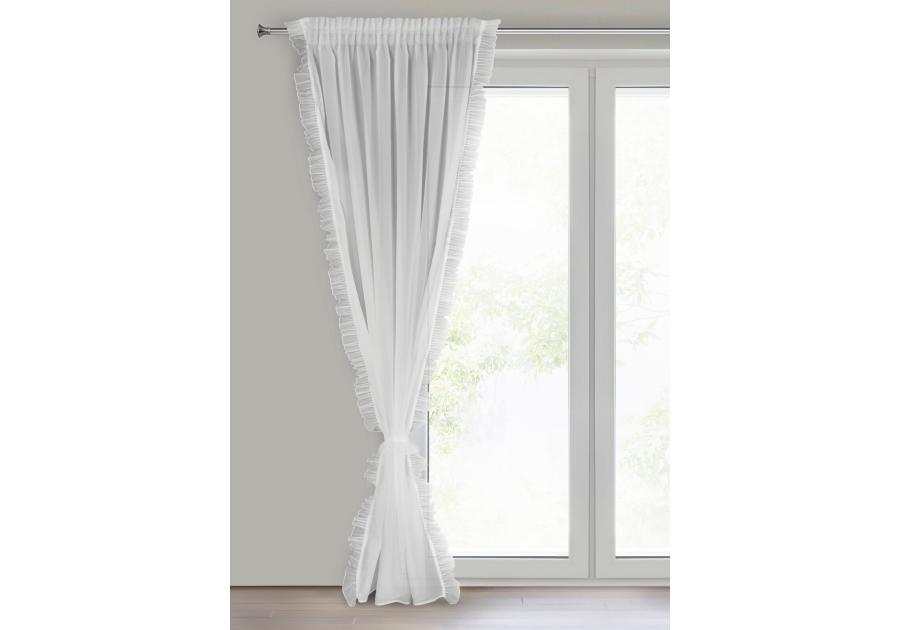 Zdjęcie: Firana gotowa Karen na taśmie 140 x 270 cm biały EUROFIRANY