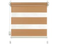 Zdjęcie: Roleta 86x140 cm Zebra II jasny brąz DECODESIGN