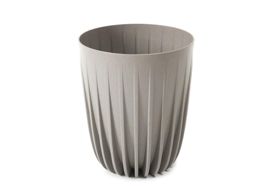 Zdjęcie: Doniczka Mira Eco wood 300 mm szary LAMELA