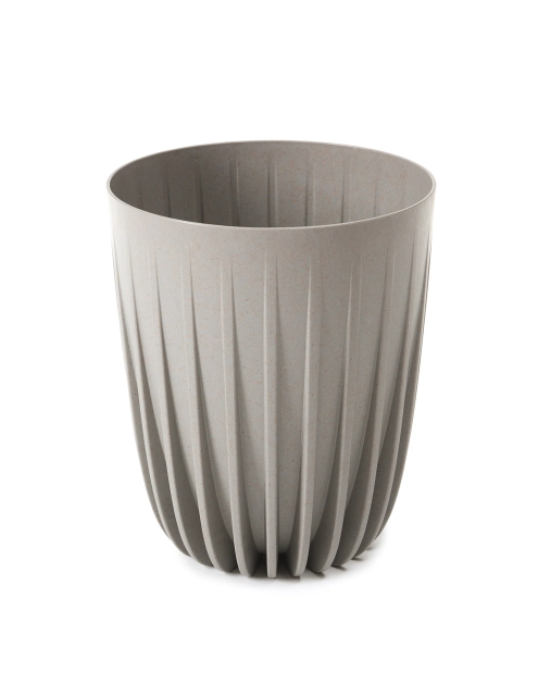 Zdjęcie: Doniczka Mira Eco wood 300 mm szary LAMELA