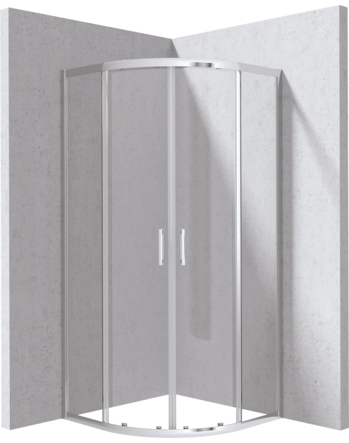 Zdjęcie: Kabina prysznicowa półokrągła 90x90 cm DEANTE