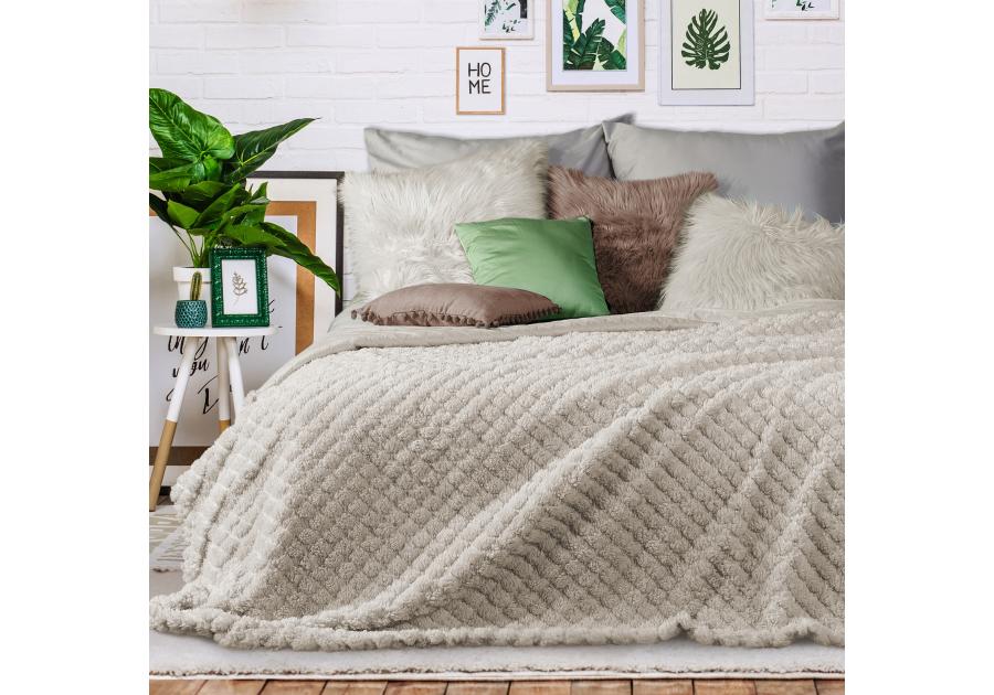 Zdjęcie: Narzuta Kelsi 200x220 cm beżowa EUROFIRANY