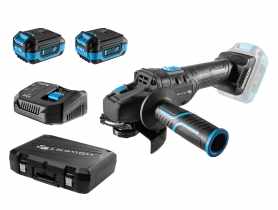 Szlifierka kątowa bezszczotkowa 125 mm 18 V zestaw HOGERT TECHNIK