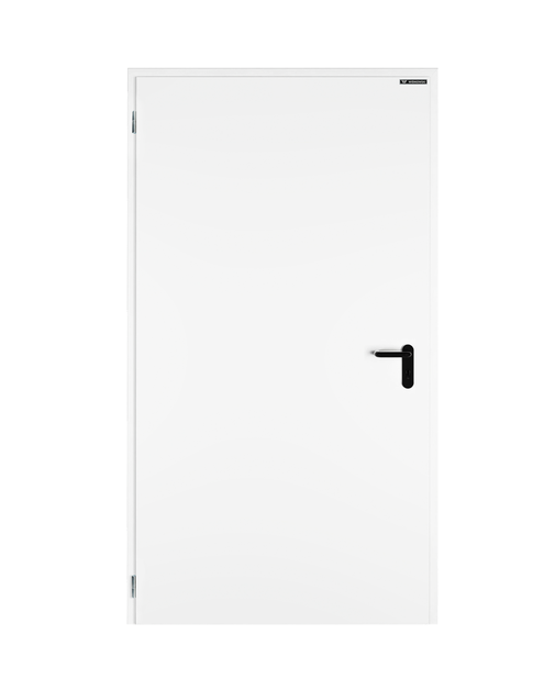 Zdjęcie: Drzwi Wewnętrzne Technical 40 kolor RAL 9016, 860x2045 grubość 40 mm prawe na zewnątrz WIŚNIOWSKI