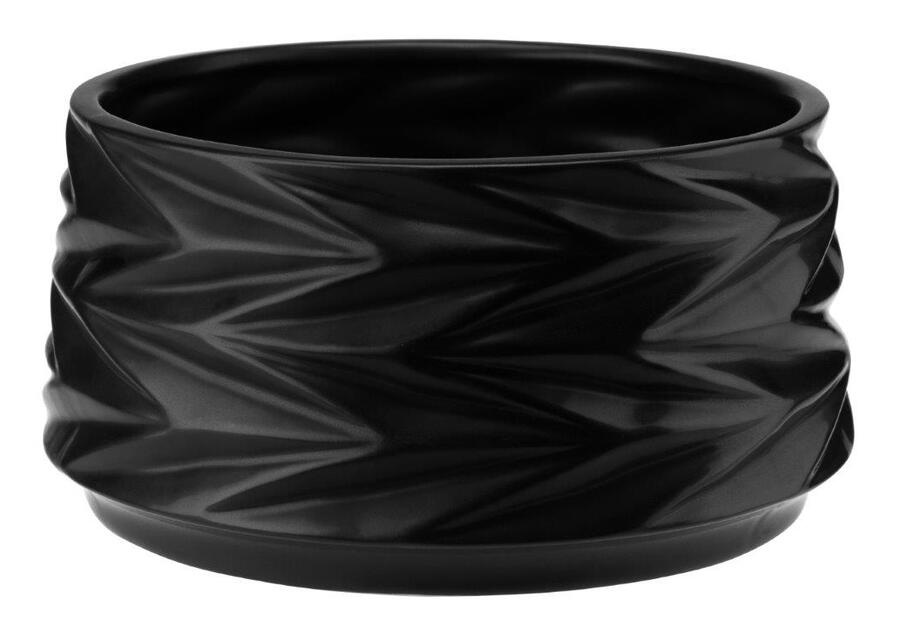 Zdjęcie: Osłonka ceramiczna Sophia 13,5 cm czarna VERDENIA