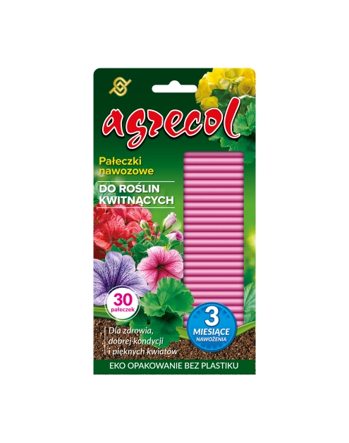 Zdjęcie: Pałeczki nawozowe do roślin kwitnących 1 op AGRECOL