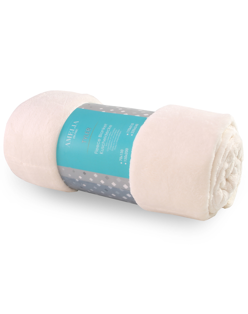 Zdjęcie: Koc Tyler cream 150x200 cm AMELIA HOME