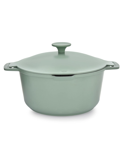 Zdjęcie: Garnek z powłoką Qualum Basic z pokrywką Fern 24 cm AMBITION