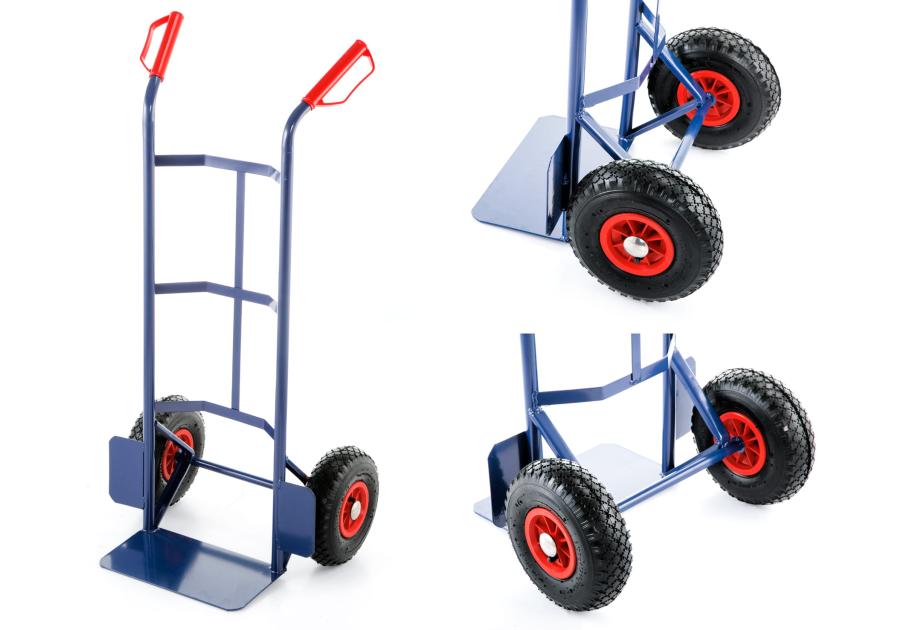 Zdjęcie: Młynarka stalowa 3.00 z kołami pneumatycznymi 300 kg DOMINO