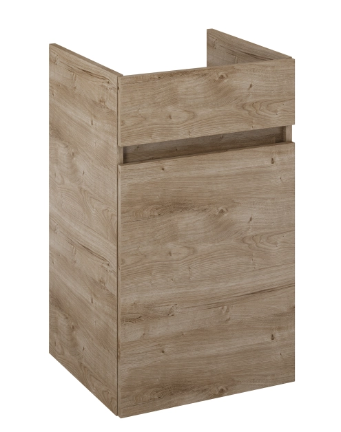 Zdjęcie: Szafka łazienkowa Cube Basic 45 cm dąb canela ROCA