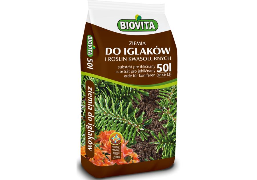 Zdjęcie: Ziemia do iglaków 50 L BIOVITA
