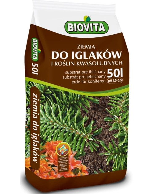 Zdjęcie: Ziemia do iglaków 50 L BIOVITA