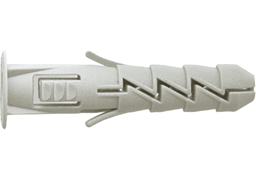 Zdjęcie: Kołek rozporowy FIX z kołnierzem 8x40 mm z hakiem kątowym 6 szt. RAWLPLUG