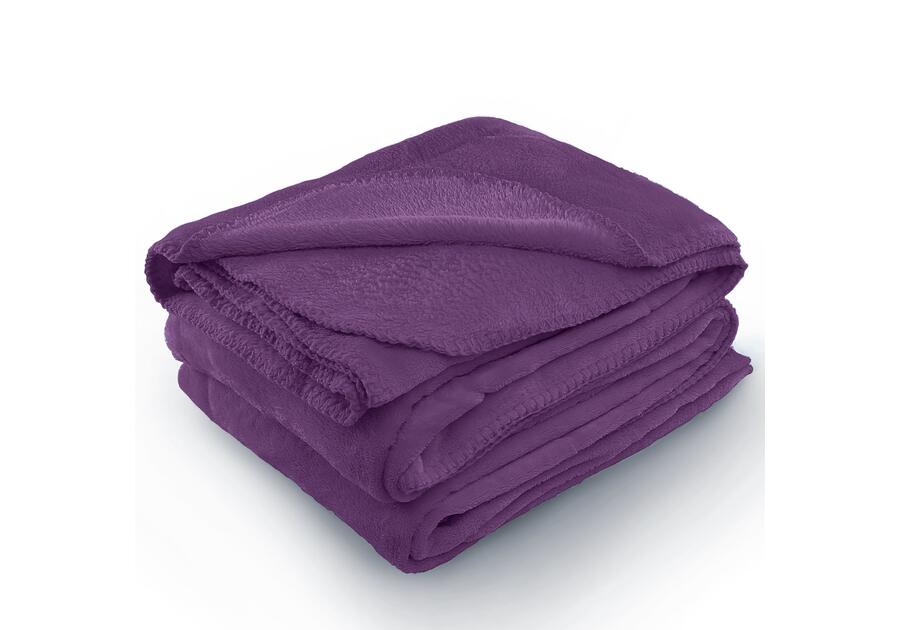 Zdjęcie: Koc Tyler violet 220x240 cm AMELIA HOME