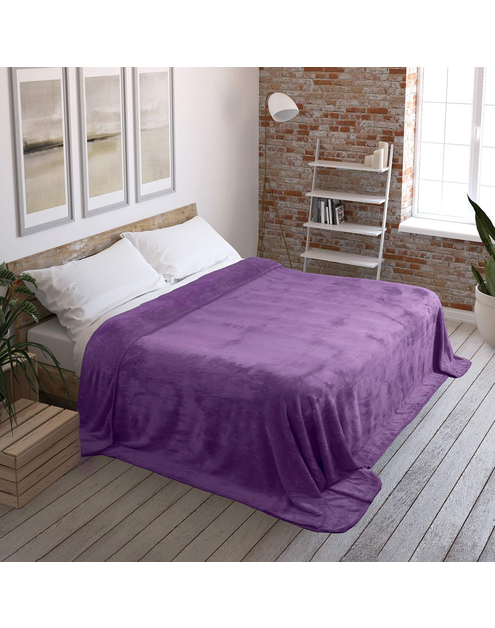 Zdjęcie: Koc Tyler violet 220x240 cm AMELIA HOME