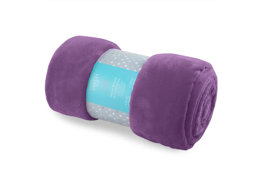 Zdjęcie: Koc Tyler violet 220x240 cm AMELIA HOME