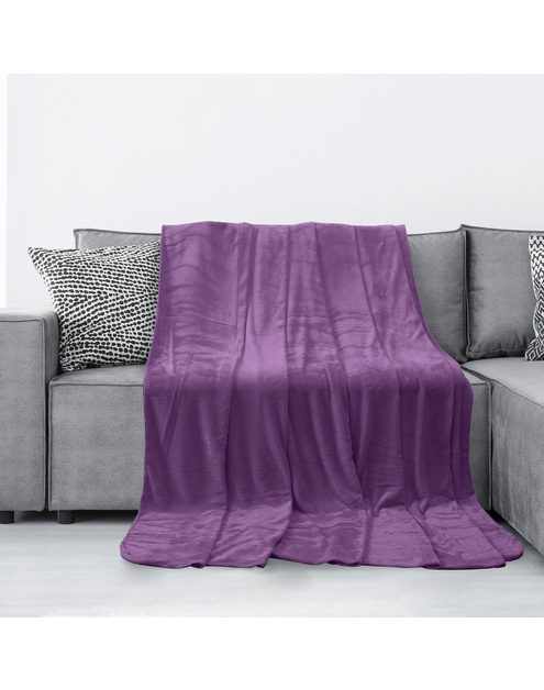 Zdjęcie: Koc Tyler violet 220x240 cm AMELIA HOME