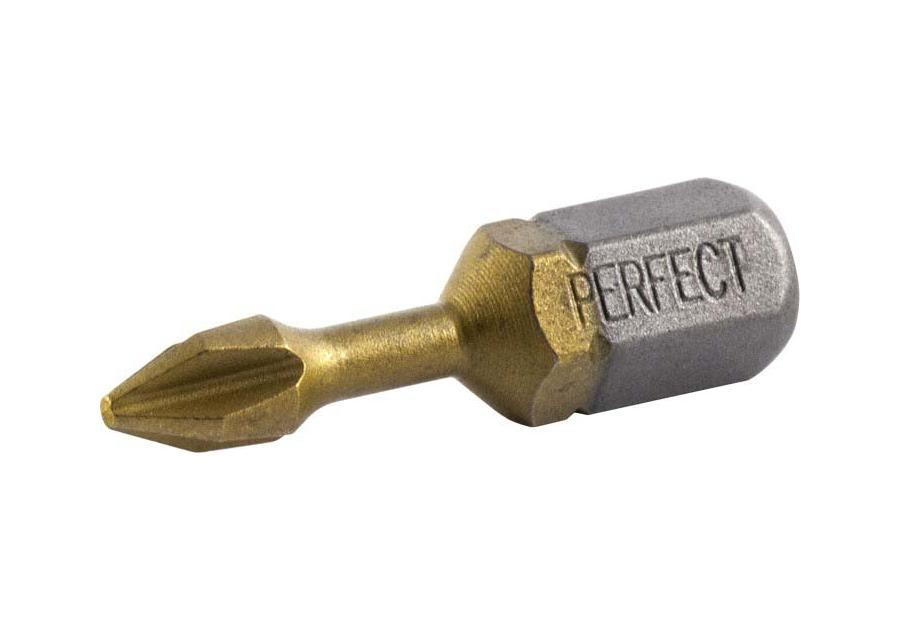 Zdjęcie: Końcówka ph 1x25 titanium do wkrętarski Perfect 10 szt. s-66301 STALCO
