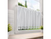 Zdjęcie: Firana gotowa Claire na taśmie 150 x 60 cm biały EUROFIRANY