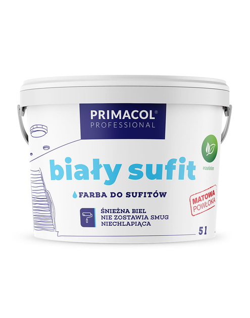 Zdjęcie: Farba Biały sufit 5 L UNICELL