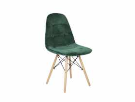 Krzesło Alma butelkowa zieleń TS INTERIOR
