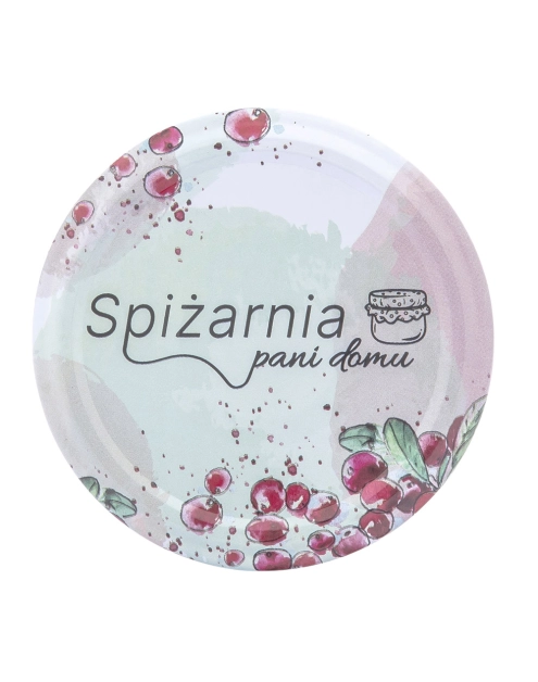 Zdjęcie: Komplet 10 zakrętek z napisem Spiżarnia Pani Domu fi 82 6-zaczepowych ALTOM DESIGN