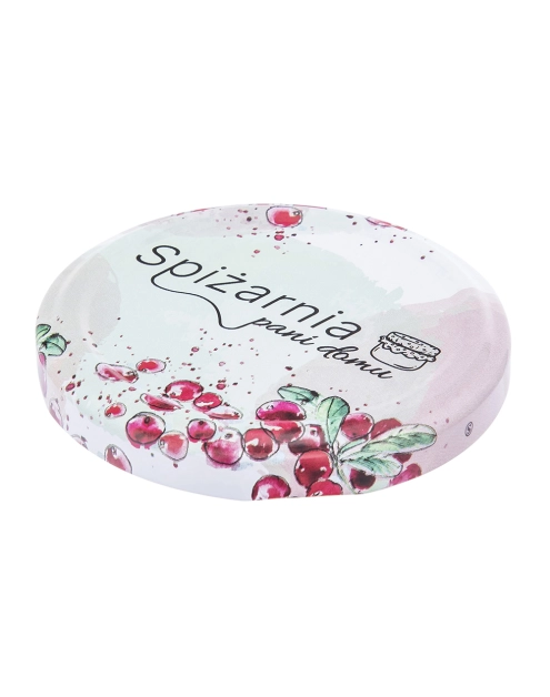 Zdjęcie: Komplet 10 zakrętek z napisem Spiżarnia Pani Domu fi 82 6-zaczepowych ALTOM DESIGN