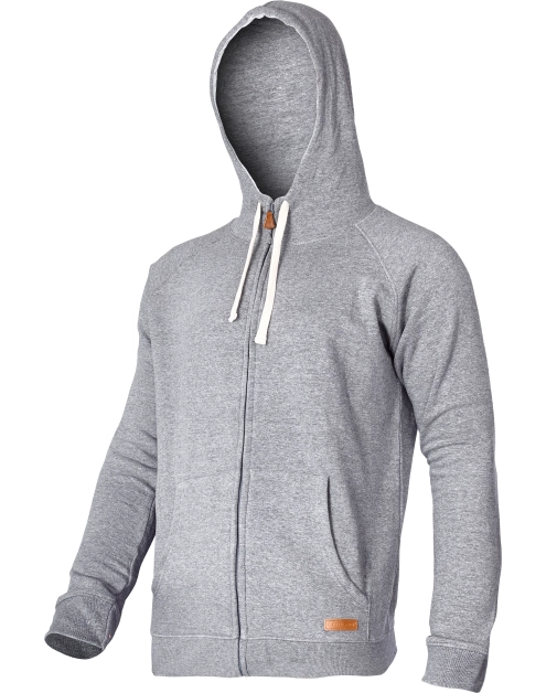 Zdjęcie: Bluza z kapturem i suwakiem szara, 3XL, CE, LAHTI PRO