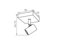 Zdjęcie: Oprawa oświetleniowa KB Galics EL-1l E27 KINGBERRY