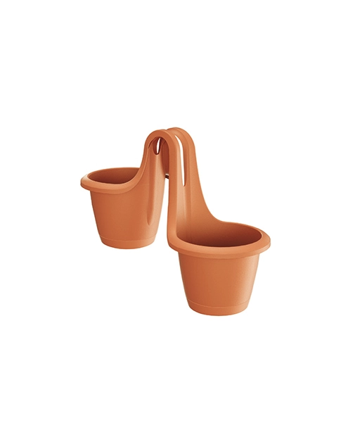 Zdjęcie: Doniczka Respana Twins terakota 463x200x336 mm PROSPERPLAST