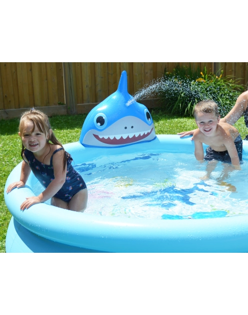 Zdjęcie: Basen dziecięcy z natryskiem Rekin 3D 190x47 cm SUN CLUB