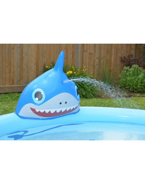Zdjęcie: Basen dziecięcy z natryskiem Rekin 3D 190x47 cm SUN CLUB