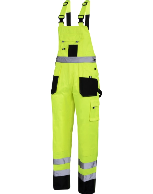 Zdjęcie: Ogrodniczki ostrzegawcze czarno-żółte, S, CE, LAHTI PRO