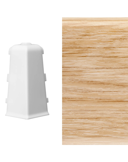 Zdjęcie: Narożnik zewnętrzny do listwy Mack 1 szt. dąb lingburg ARBITON