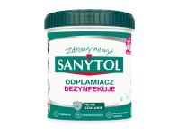 Zdjęcie: Odplamiacz dezynfekujący w proszku do tkanin białych i kolorowych 450 g SANYTOL