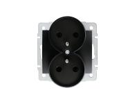 Zdjęcie: Gniazdo podwójne francuskie Logi 02-1253-142 MOWION