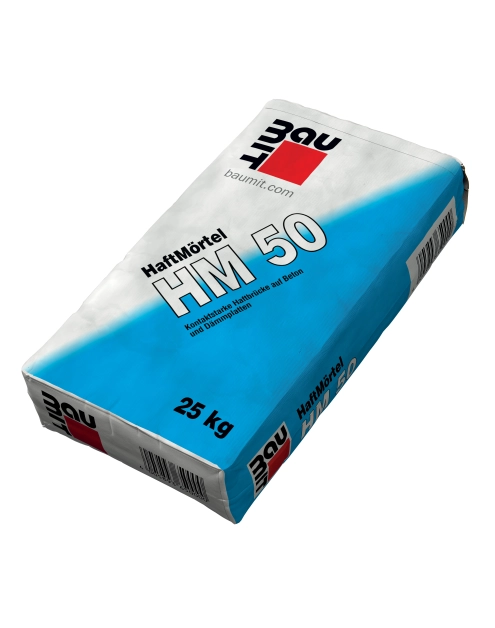 Zdjęcie: Zaprawa przyczepna szara Haftmortel HM 50 - 25 kg BAUMIT