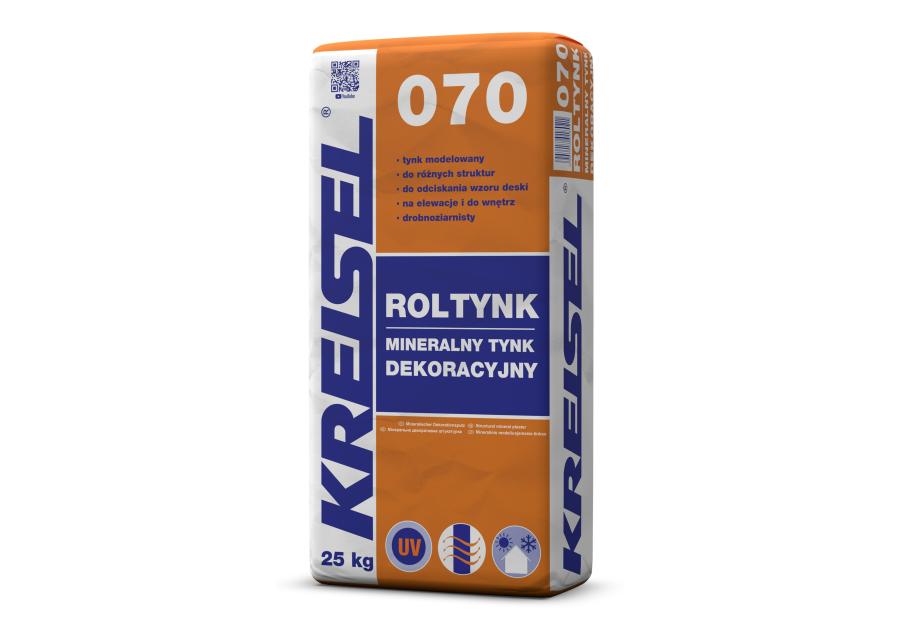 Zdjęcie: Tynk mineralny Roltynk 070 25 kg KREISEL