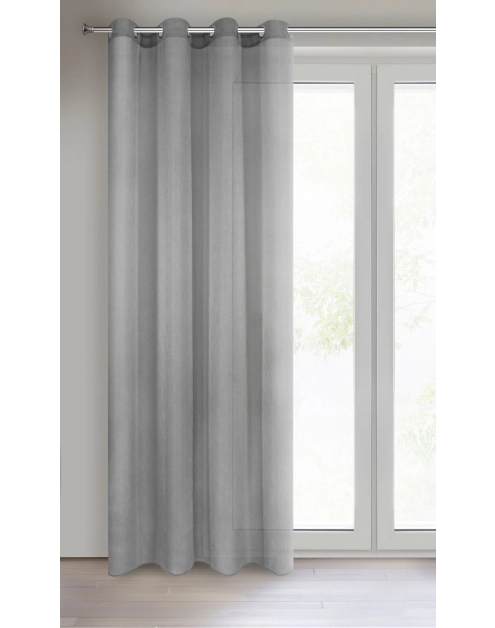 Zdjęcie: Firana gotowa Rebecca 140x250 cm stalowy EUROFIRANY