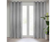 Zdjęcie: Firana gotowa Rebecca 140x250 cm stalowy EUROFIRANY