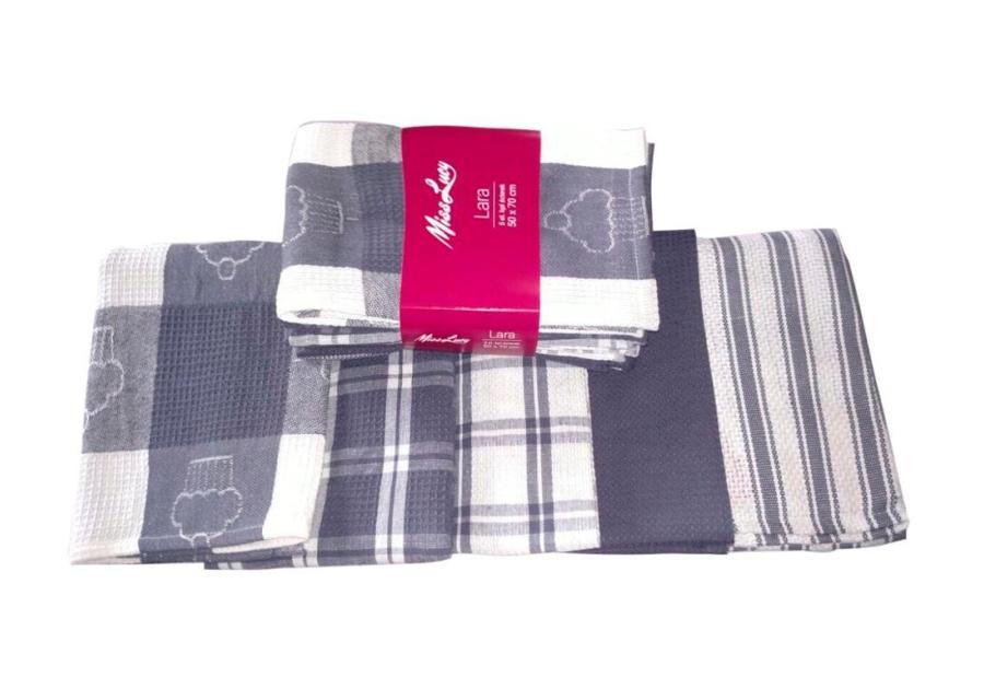 Zdjęcie: Ścierki Lara 50x70 cm szare 5 szt. MISS LUCY