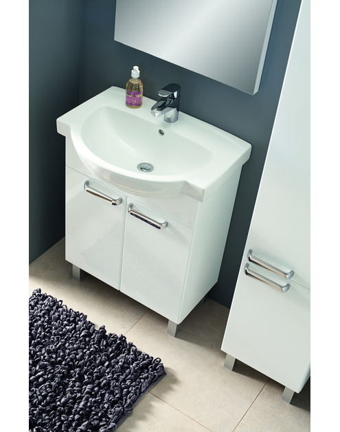Zdjęcie: Szafka łazienkowa z umywalką Freja 55 cm SANITEC