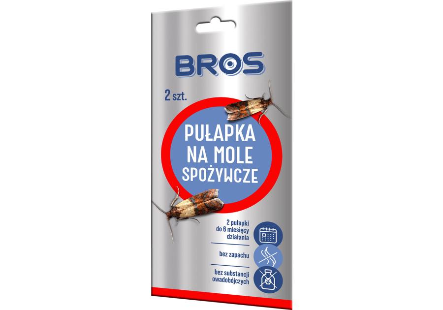 Zdjęcie: Pułapka na mole spożywcze - 2 szt. BROS