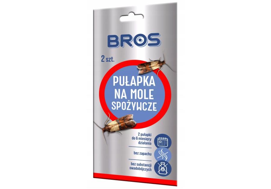 Zdjęcie: Pułapka na mole spożywcze - 2 szt. BROS